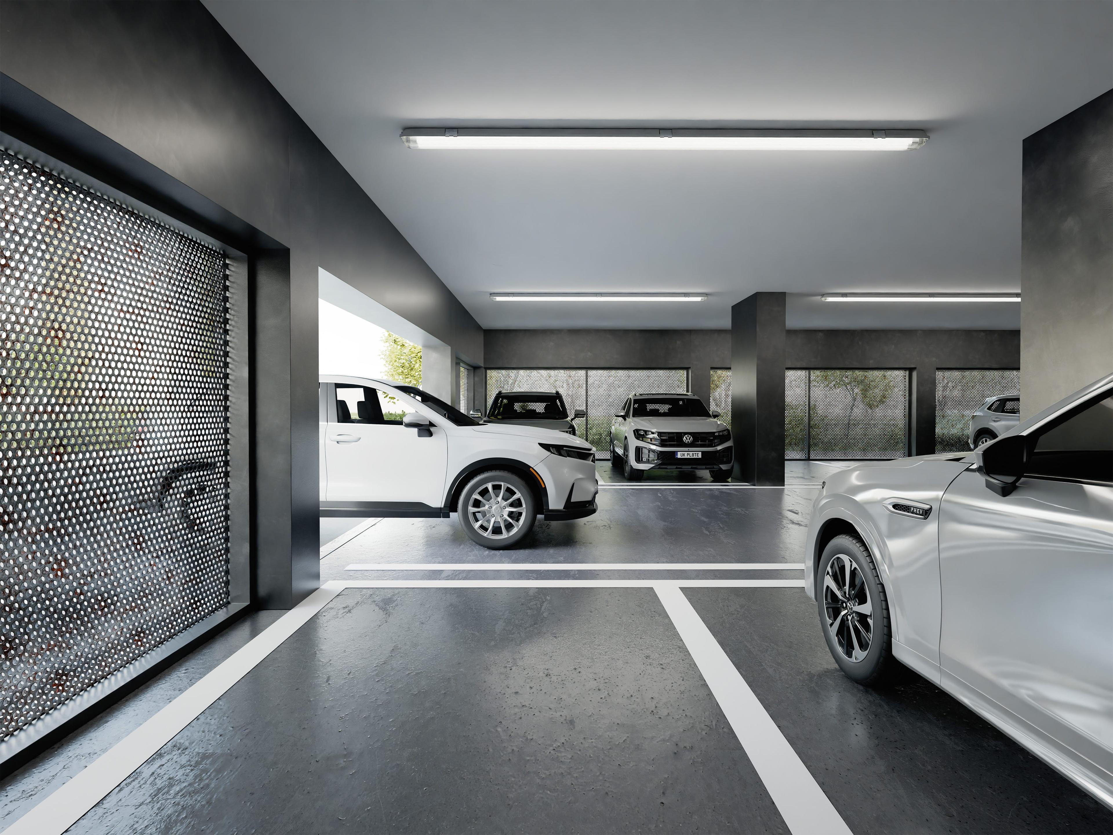 Parkovací stání
a sklepy